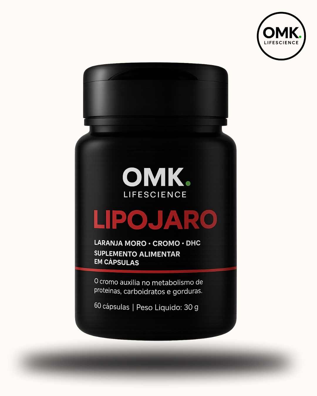 Lipojaro – Suplemento Alimentar em Cápsulas com Ingredientes Naturais – 60 Cápsulas